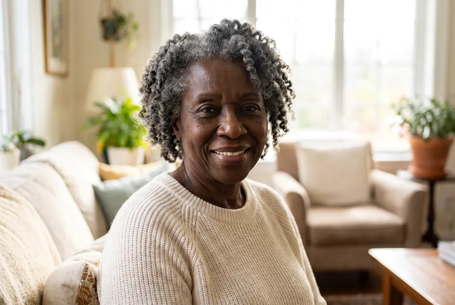 A calm, healthy person, general wellness blood testing at Melatone